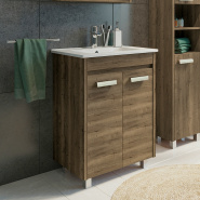 Тумба "МАРИО-60" с раковиной Quadro 60