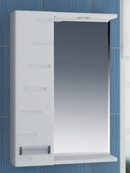 Шкаф зеркальный "DIANA 500" левое со спотом (VIGO) #WF_CITY_VIN# картинка