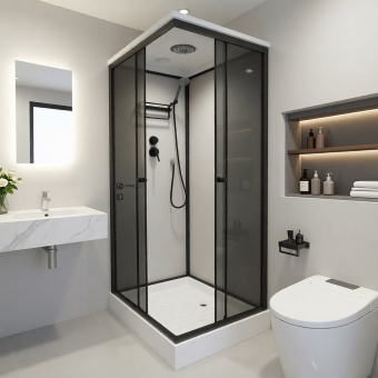 Душевая кабина ДАНА-017 80*80*215 н.п. #WF_CITY_VIN# картинка