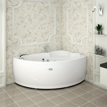 АЛАРИ ванна  г/м 168*120 ЛЕВАЯ + каркас+слив-перелив+экран #WF_CITY_VIN# картинка