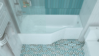 Акриловая ванна Convey 150*75 L #WF_CITY_VIN# картинка