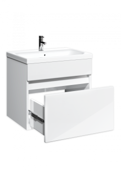 Тумба "Енисей 60" Классик подвесная Айсберг с раковиной Енисей 60 #WF_CITY_VIN# картинка