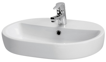 CASPIA 60 раковина встраиваемая овальная (Cersanit) #WF_CITY_VIN# картинка