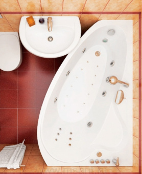 ПЕАРЛ-ШЕЛЛ ванна ГМ+1спина+Смес #WF_CITY_VIN# картинка