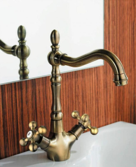 Смеситель F4019-4 д/кухни FRAP #WF_CITY_VIN# картинка