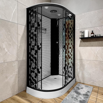 Душевая кабина ДАНА-65 L 120*80*215 (соты) н.п. #WF_CITY_VIN# картинка