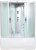 Душевая кабина Водный мир ВМ-8206 150х85х215 (белые стенки, матовое стекло)