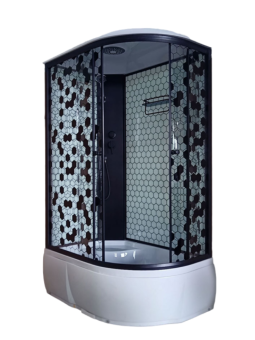 Душевая кабина ДАНА-64 L 120*80*215 (соты) в.п. #WF_CITY_VIN# картинка