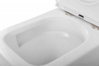 BB2197CP-TOR/SC Унитаз безободковый + бачок, ТОРНАДО с сиденьем дюропласт soft close #WF_CITY_VIN# картинка