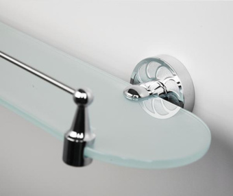 Полка стеклянная К-4024 WasserKRAFT #WF_CITY_VIN# картинка