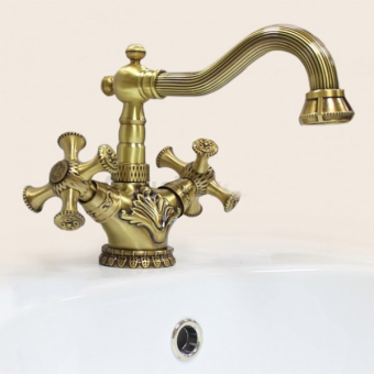 Смеситель д/умывальника A 7009U-BR #WF_CITY_VIN# картинка