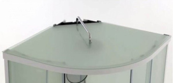 ГИДРУС 3 душевая кабина 90*90 квадрат/полукруг ЛЁН Белая #WF_CITY_VIN# картинка