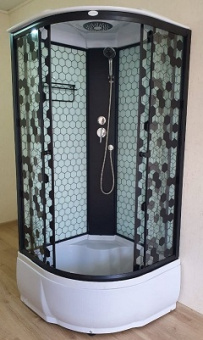 Душевая кабина ДАНА-60 90*90*215 (соты) в.п. #WF_CITY_VIN# картинка