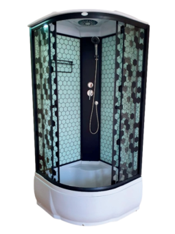 Душевая кабина ДАНА-60 90*90*215 (соты) в.п. #WF_CITY_VIN# картинка