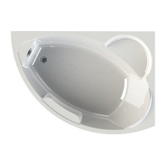 АЛАРИ ванна  г/м 168*120 ЛЕВАЯ + каркас+слив-перелив+экран #WF_CITY_VIN# картинка