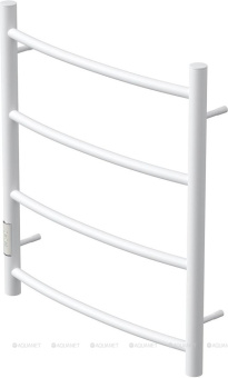 Полотенцесушитель Афина Point PN04756W П4 500*600 электрический, диммер слева, белый #WF_CITY_VIN# картинка