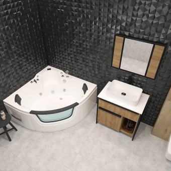 Акрилованная ванна OB-740 1350*1350 #WF_CITY_VIN# картинка