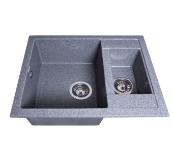 Кухонная мойка GranAlliance G-52, темно-серый 595х480х200 мм (ДхШхВ) #WF_CITY_VIN# картинка