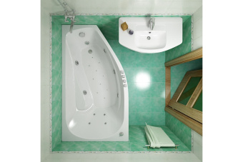 Акриловая ванна Скарлет 167*96 левая #WF_CITY_VIN# картинка