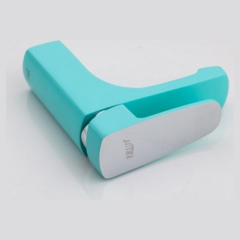 Смеситель д/раковины R10303-2 бирюз. #WF_CITY_VIN# картинка