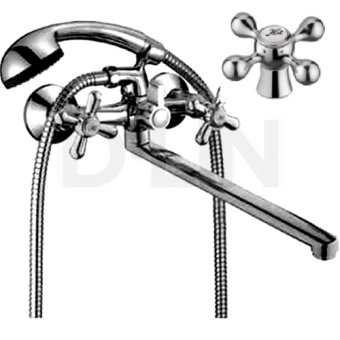 Смеситель д/ванны D146810-F с 2-мя рукоятками #WF_CITY_VIN# картинка