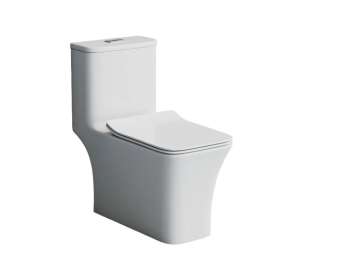 Монолит SM9615 безободковый, сиденье тонкое ДП (с гофрой и подводкой) #WF_CITY_VIN# картинка