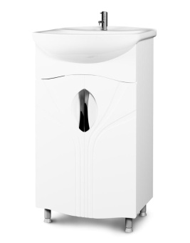 Тумба "BELVENTO FLY 55" с раковиной Антик 55 #WF_CITY_VIN# картинка