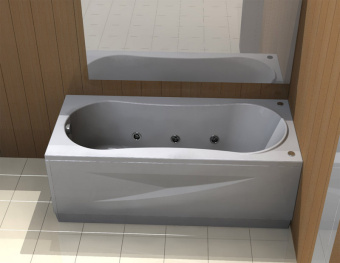 Акриловая ванна Афродита 150*70 + фр.экран AQUATEK #WF_CITY_VIN# картинка