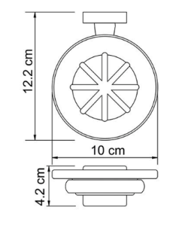 Мыльница К-6529 WasserKRAFT #WF_CITY_VIN# картинка