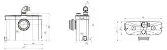 Санитарный насос измельчитель STP-OPTIMA JEMIX #WF_CITY_VIN# картинка