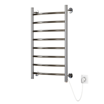 Полотенцесушитель ЛЦ800*500 ZOX электр.8 перекл, ДУГА, левый (кнопочн.выкл.,340Вт) #WF_CITY_VIN# картинка