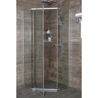 ERLIT ER10109V-C1 душевое ограждение трапеция 90*90*200 без поддона #WF_CITY_VIN# картинка