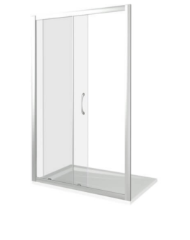 Душевое ограждение LATTE WTW-120-C-WE прямое ст.прозрач. 5мм (без поддона и автослива) #WF_CITY_VIN# картинка