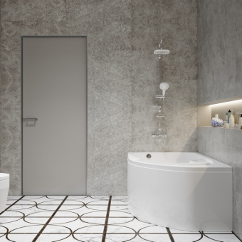 Акриловая ванна София 150*95 левая+каркас София+Экран София 150 #WF_CITY_VIN# картинка