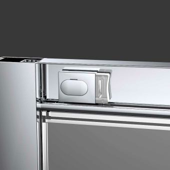 Душевая дверь Alpha VDS-3AL120CL, 1200, хром, стекло прозрачное #WF_CITY_VIN# картинка