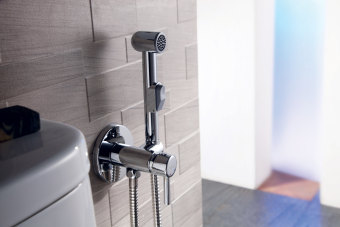 Смеситель ROSSINKA с гигиеническим душем Х25-51  #WF_CITY_VIN# картинка