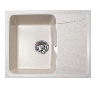 Кухонная мойка GranAlliance G-22, бежевый 580х470х195 мм (ДхШхВ) #WF_CITY_VIN# картинка
