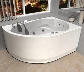 ВИРГО ванна Правая с фр.экр. AQUATEK #WF_CITY_VIN# картинка