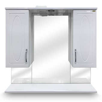 Шкаф зеркальный MDS (А) "АНЖЕЛИКА 900/С" #WF_CITY_VIN# картинка