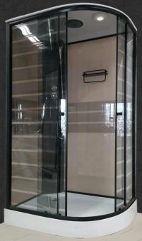 Душевая кабина ДАНА-55 L 120*80*215 (БЕЖ полосы) н.п. #WF_CITY_VIN# картинка