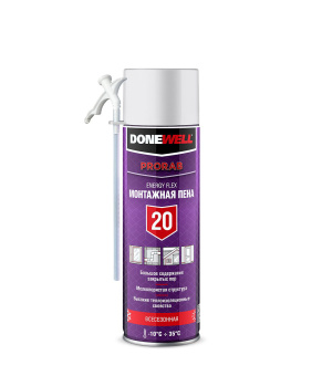 Пена DONEWELL 20 ENERGY FLEX . всесезонная (650мл) KUDO DPH06U20 #WF_CITY_VIN# картинка