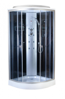 AQUAPULSE 4122В 90*90*220 низ.п., г/м  grey black #WF_CITY_VIN# картинка