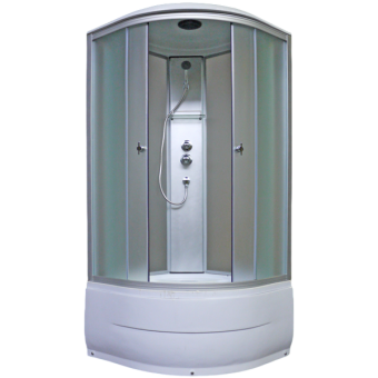 AQUAPULSE 4002D 90*90*225 гл.п. fabric white АКЦИЯ!! #WF_CITY_VIN# картинка