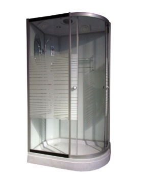 NG 303-02L  (Ниагара) душевая кабина 120*80 низ.п (стекла полосатые) #WF_CITY_VIN# картинка