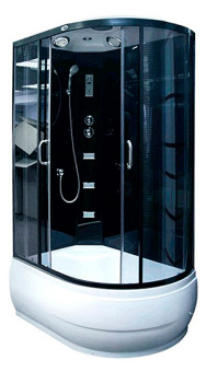 NG 214-01LN  (Ниагара) душевая кабина 120*80*220 гл.п (стекло тонир.) #WF_CITY_VIN# картинка