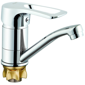 Смеситель д/умывальника 4G4-B181 короткий поворотный #WF_CITY_VIN# картинка