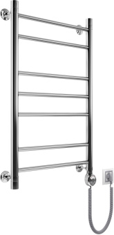 Полотенцесушитель 80*50 В10 (СНШ, 6 вставок равномерно, Правое подкл.) #WF_CITY_VIN# картинка