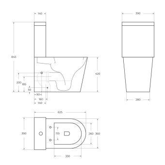 Унитаз напольный ТОРНАДО В20-14 #WF_CITY_VIN# картинка