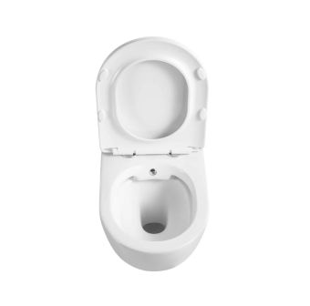 Унитаз подвесной EG100B  безободковый, сиденье тонкое ДП,с биде  #WF_CITY_VIN# картинка