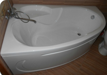 НИКОЛЬ ванна акр. 170*100 ЛЕВАЯ ГМ с каркасом (без фолдона) #WF_CITY_VIN# картинка